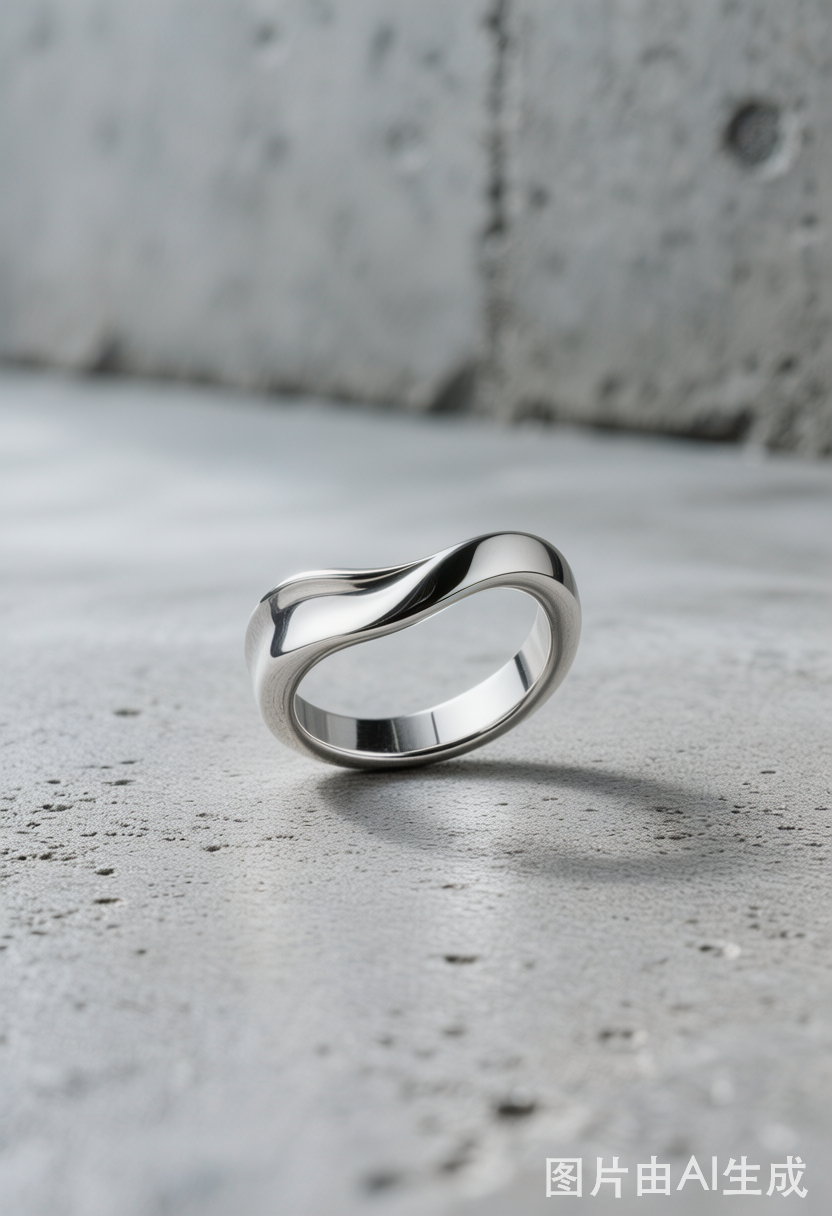 Tide Geometric Earrings — 925 sterling silver